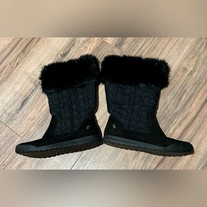 Coach Talen Snow Boots size 8